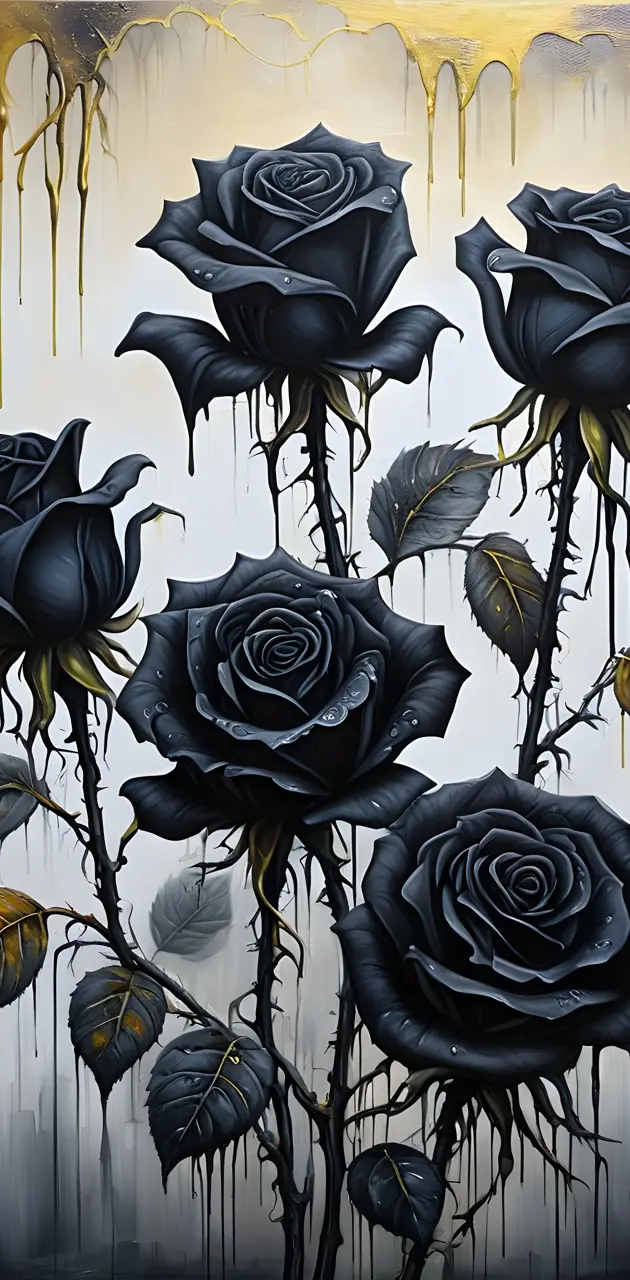 black roses