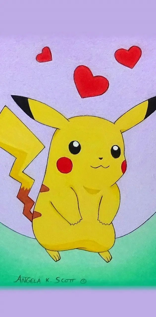 Pikachu Pokemon Love
