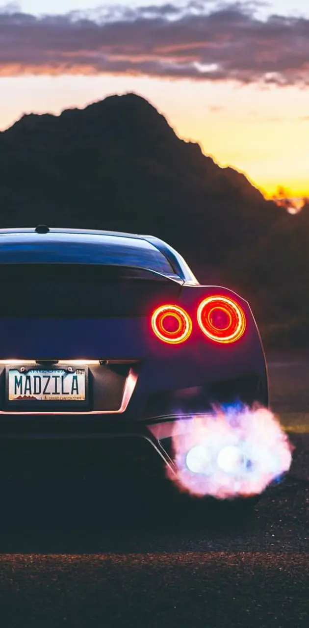 Spitting flames