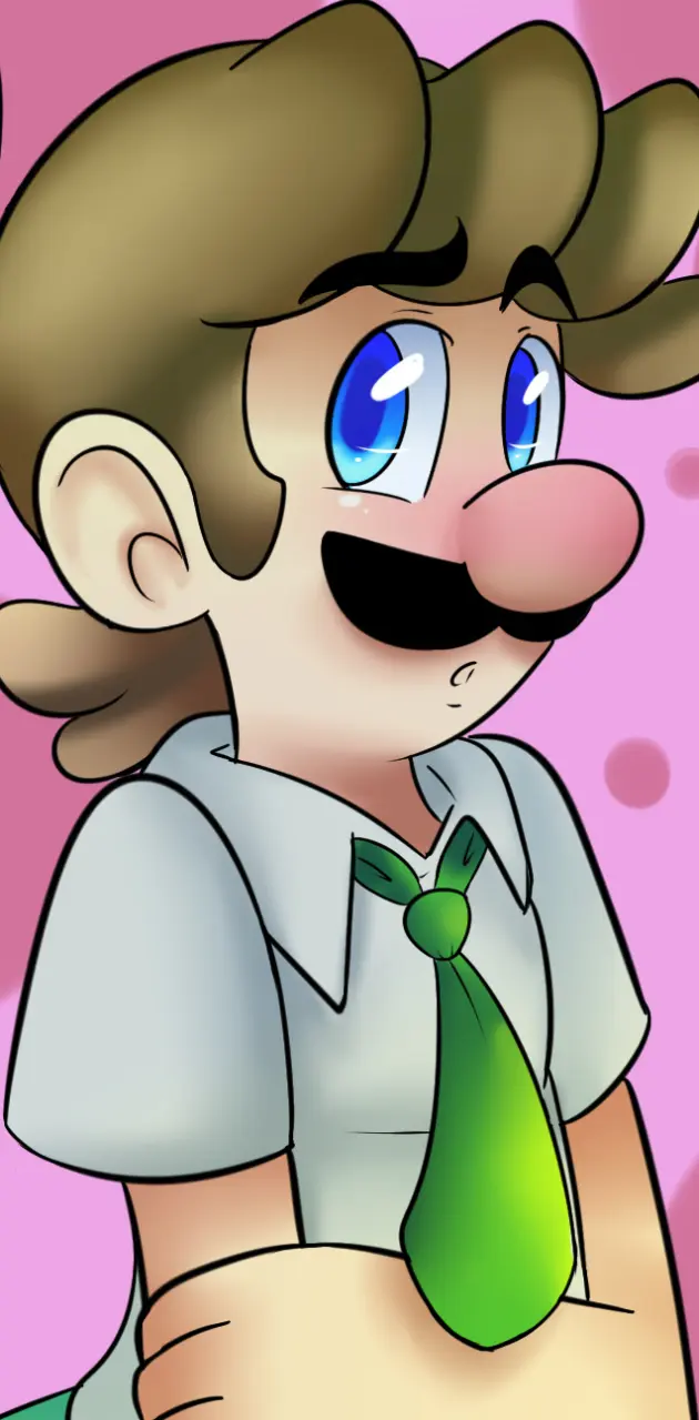 Luigi with a Bowtie 