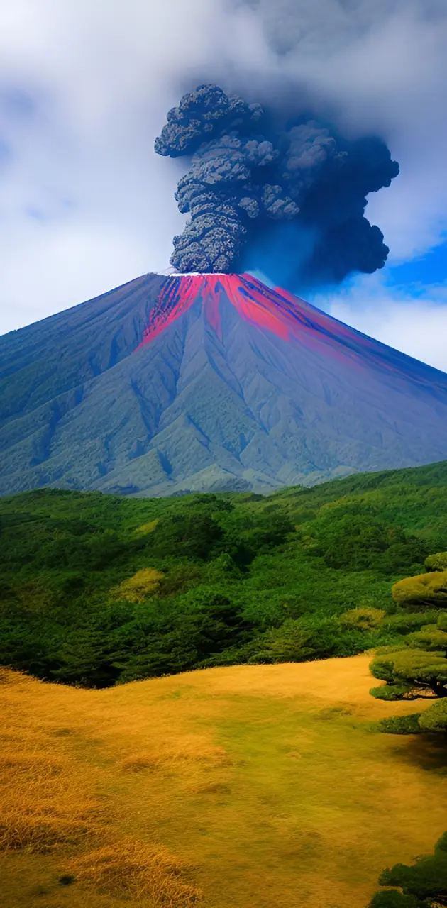 Volcano Eruption 