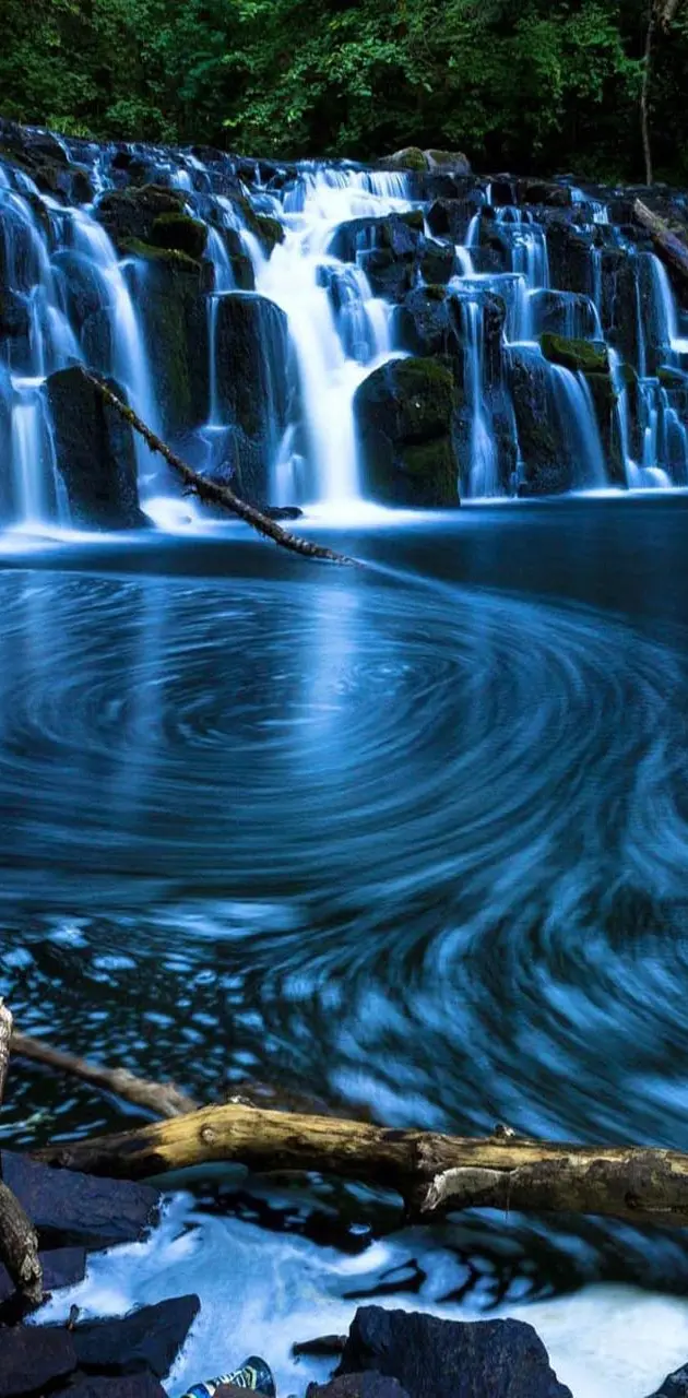 Waterfall Blue