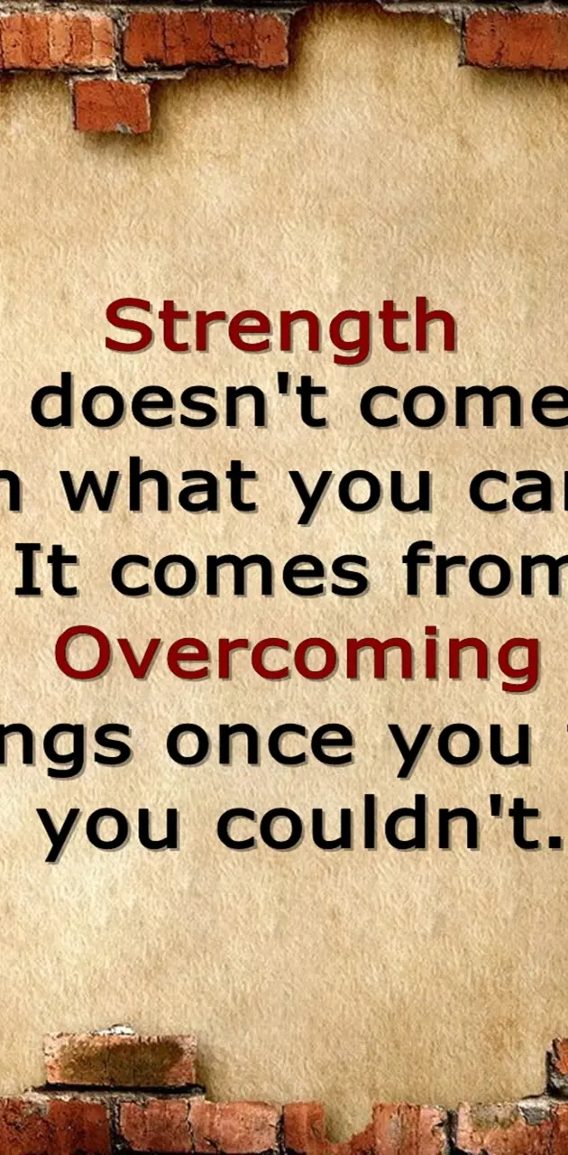 strength