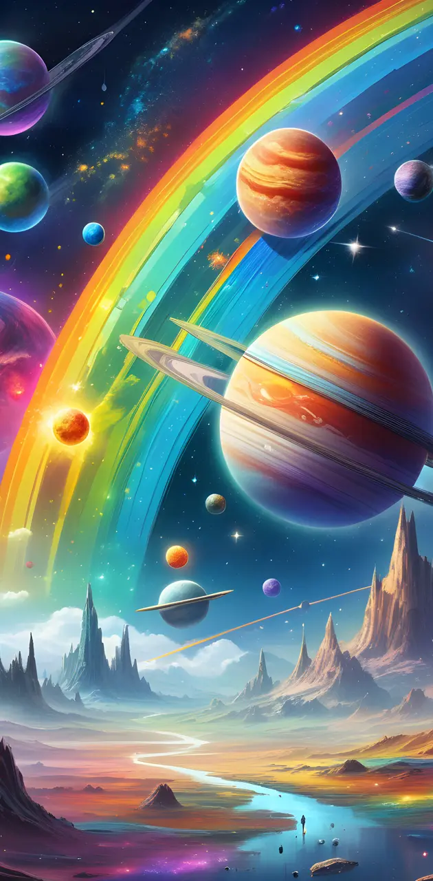Rainbow Planets