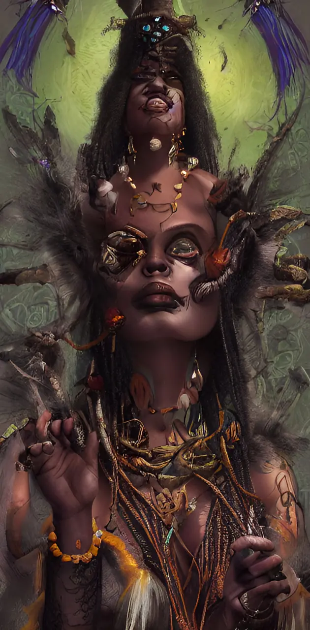 Voodoo Priestess 