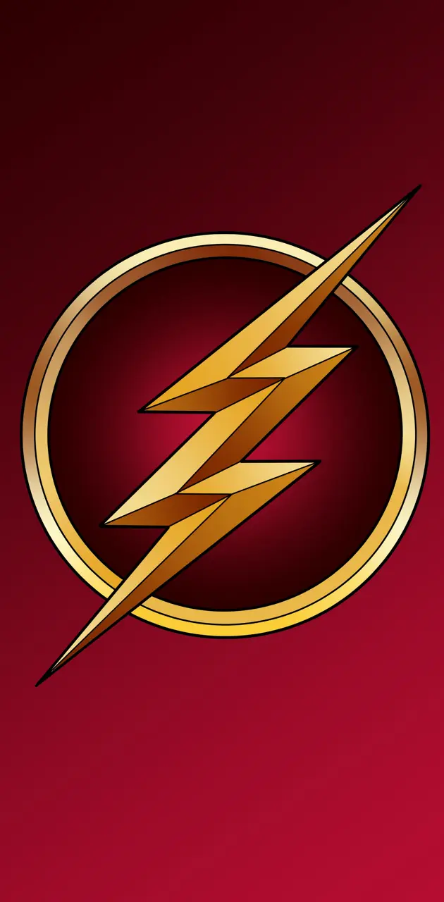 Flash Logo Red wallpaper by Clarkent72 - Download on ZEDGE™