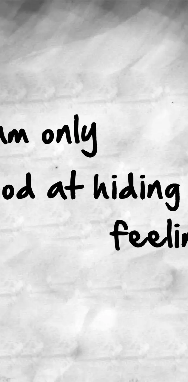 Hiding My Feelings