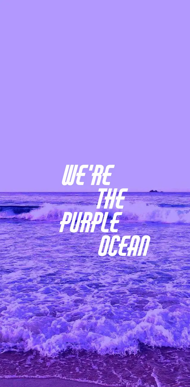 Purple ocean