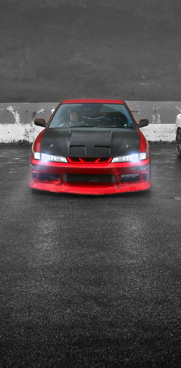 Red Nissan