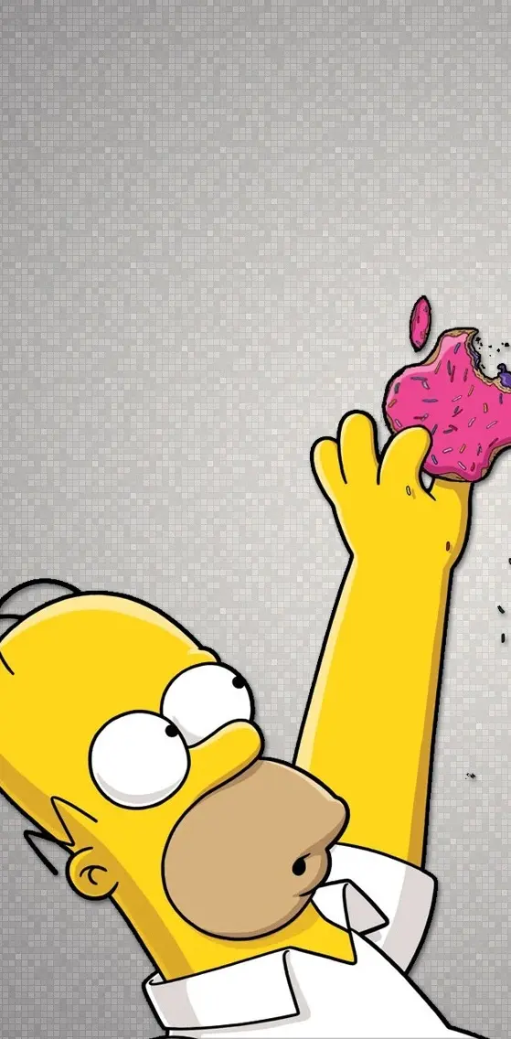 Homer Donut Apple