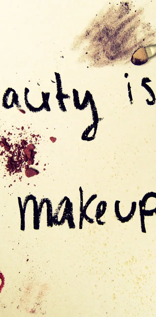 Beauty Isnt Makeup