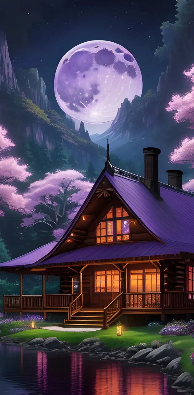 purple moon cast cabin