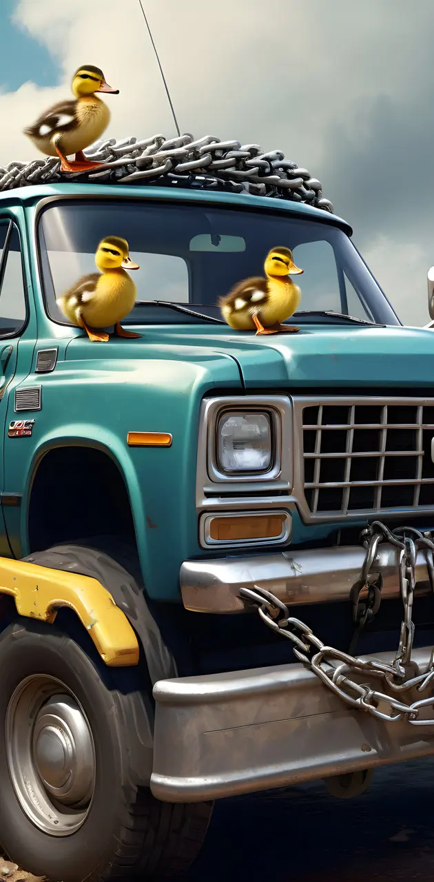 ducks on trucks