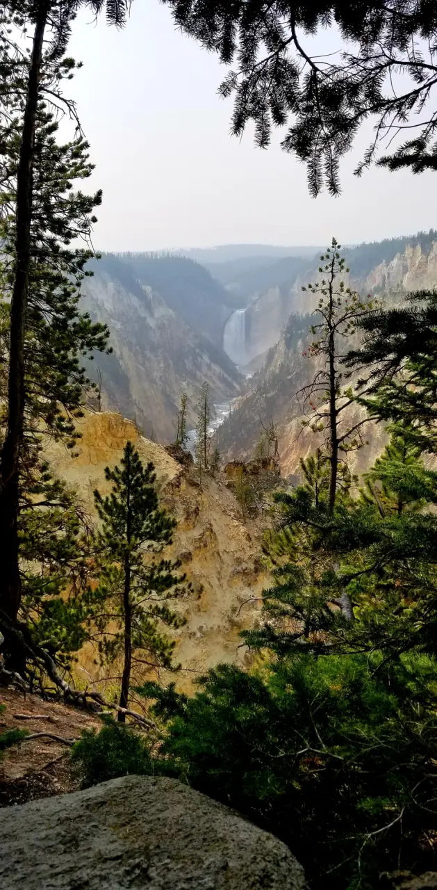 canyon waterfall