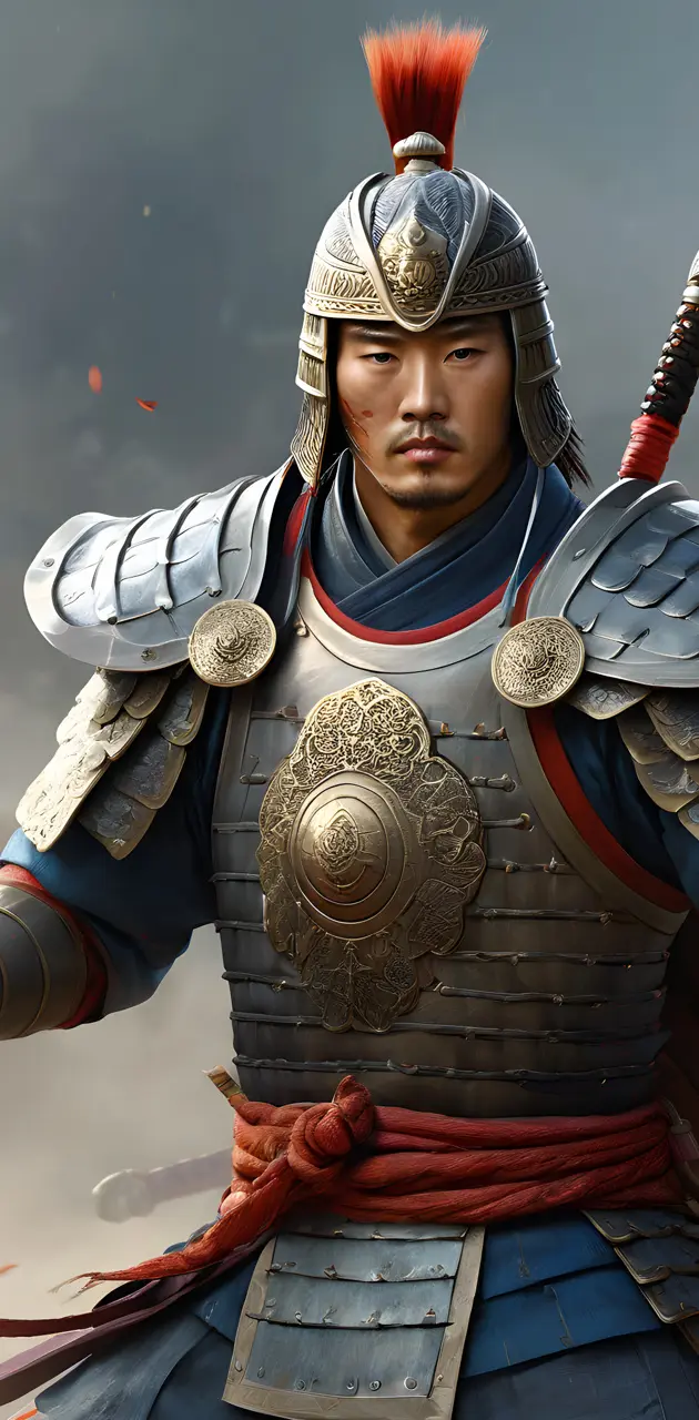 handsome Korean warrior