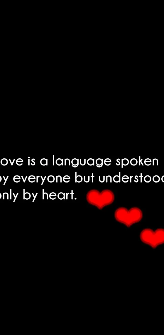 Love is A Language