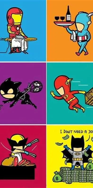 Funny Superheroes