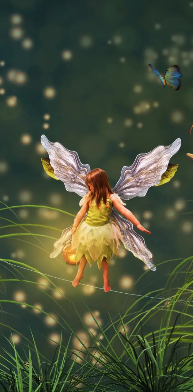 Fairy in Grass