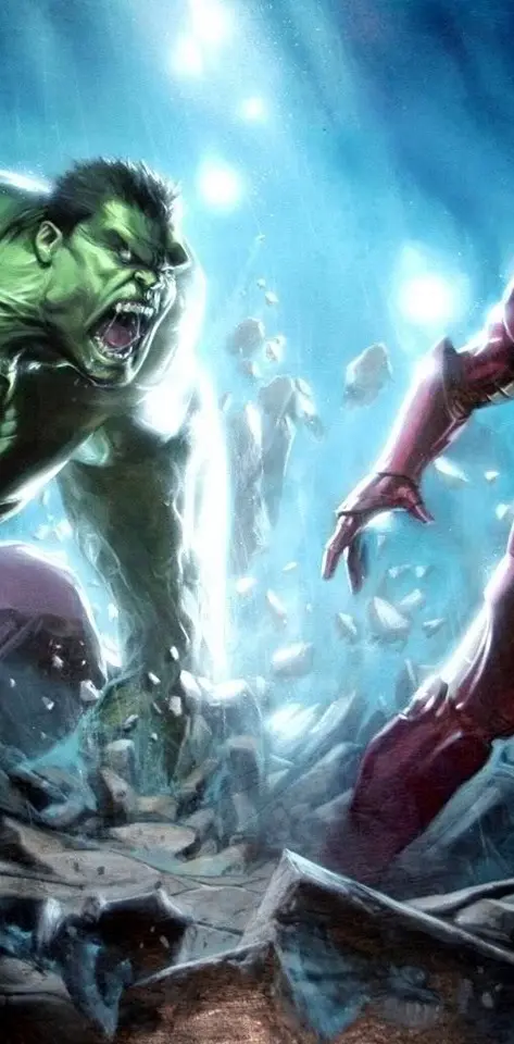 Hulk vs Iron man