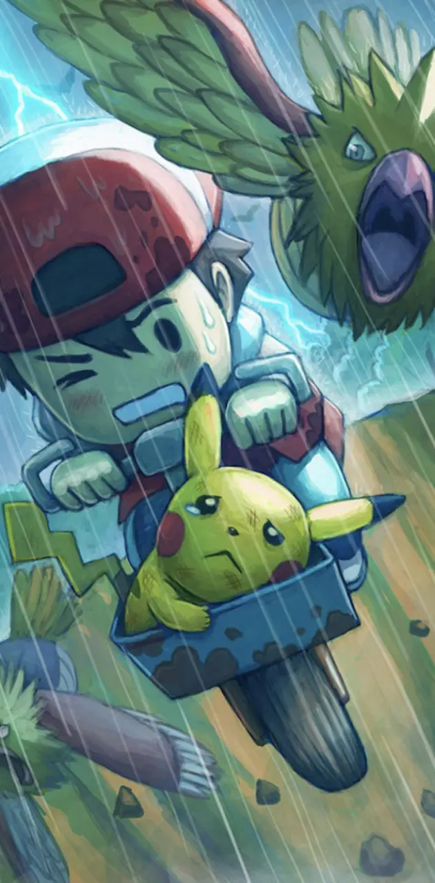 Pokemon ash pikachu