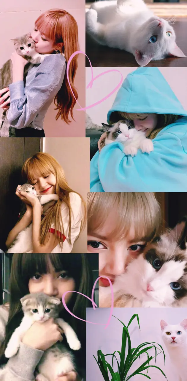 Lisa with Kitties 