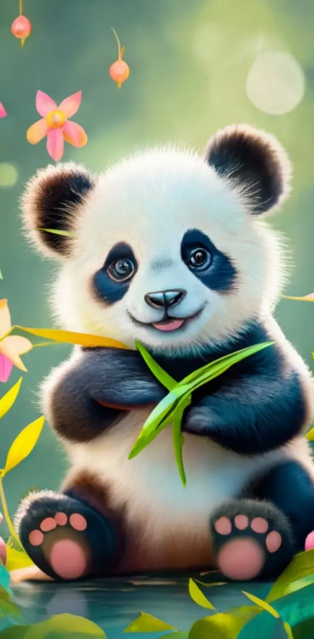 Cute Baby Panda!