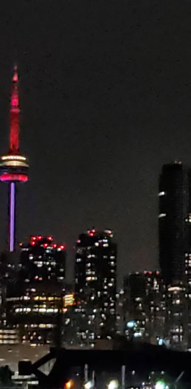 CN Tower Toronto night