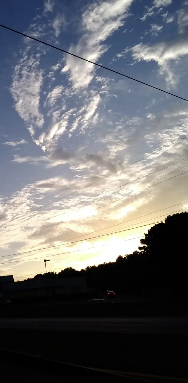 Dawn clouds