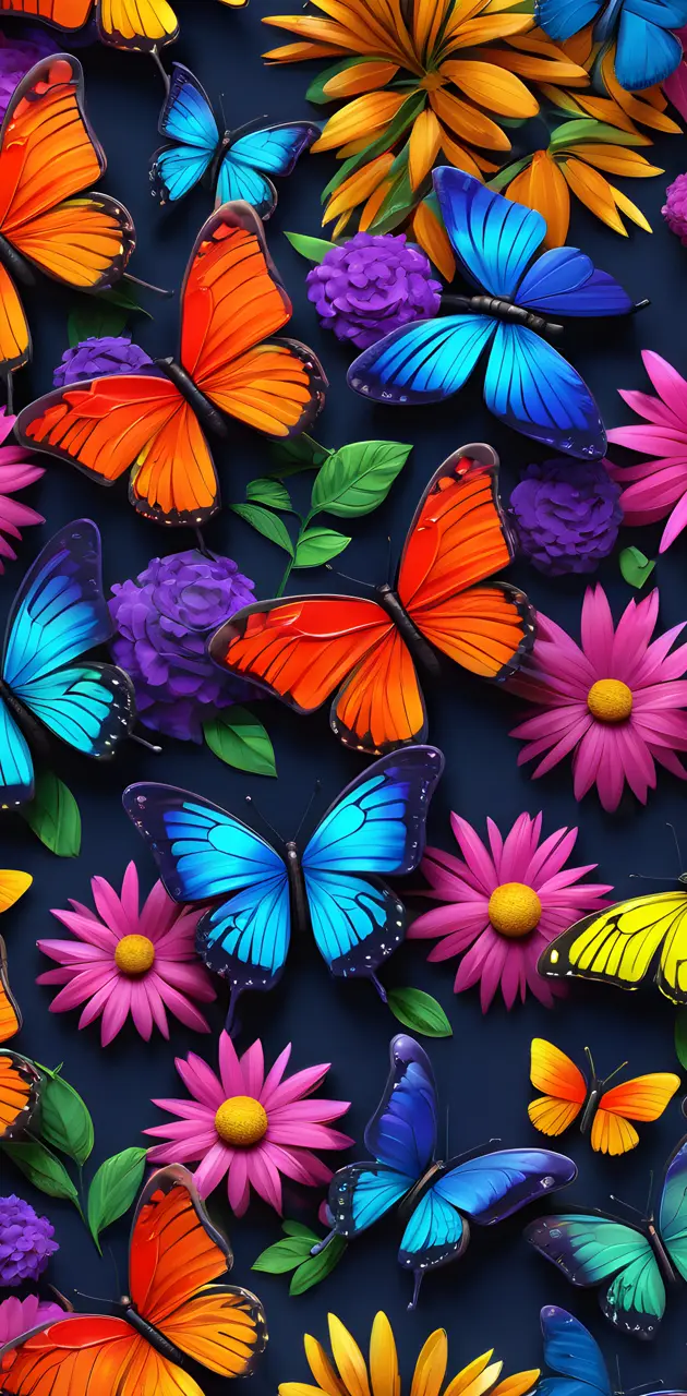 mariposas coloridas