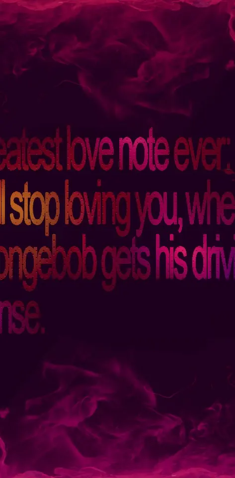 Greatest Love Note