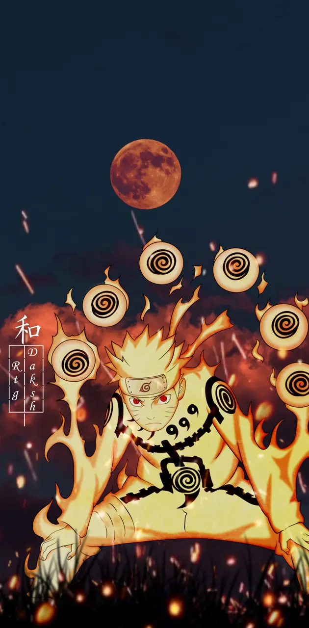 Naruto Kurama mode