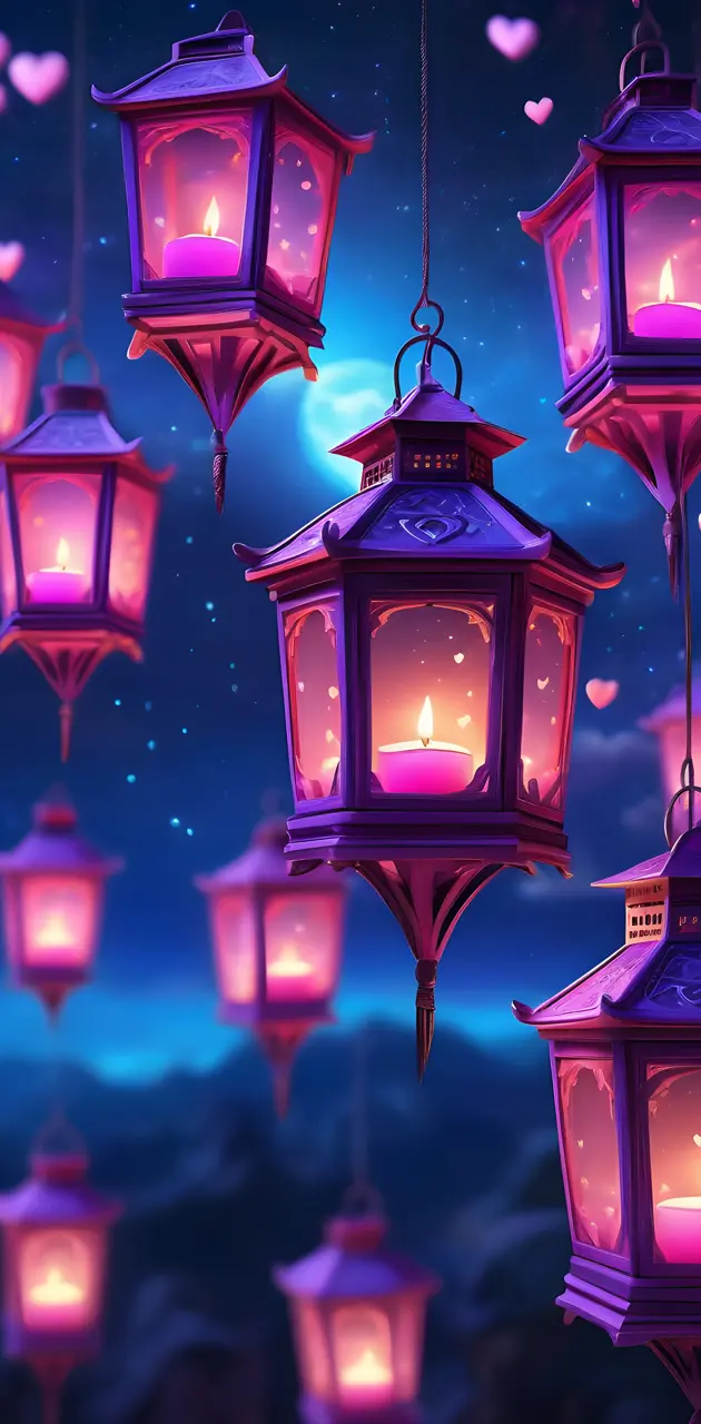 pink lanterns 2