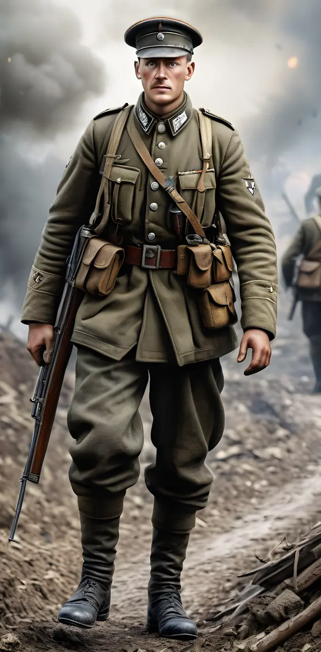 the IA sair that this is a german soldier on ww1