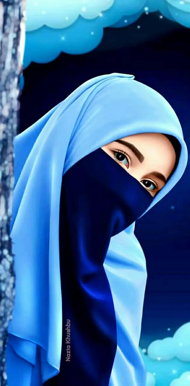 Islamic hijab girl