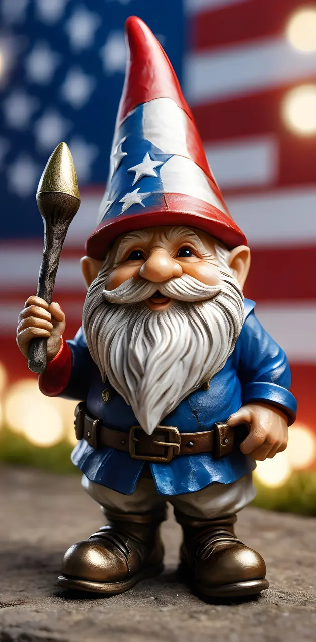 patriotic gnome