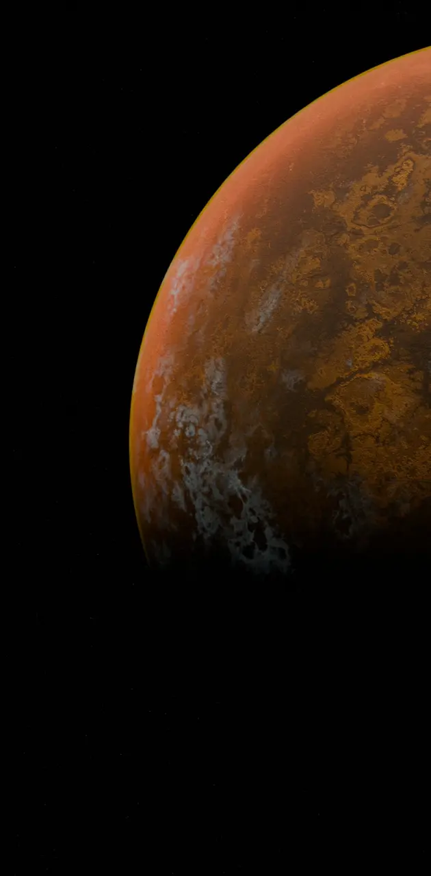 Orange planet