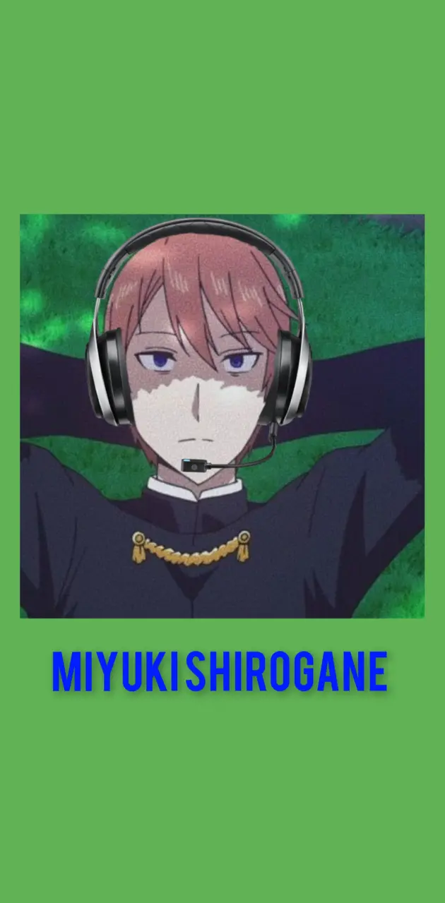 Miyuki with headphones