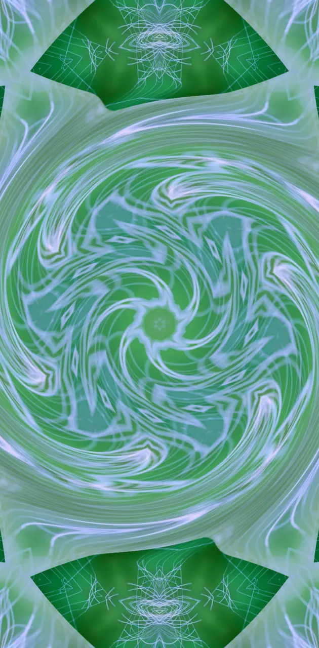 Green swirl