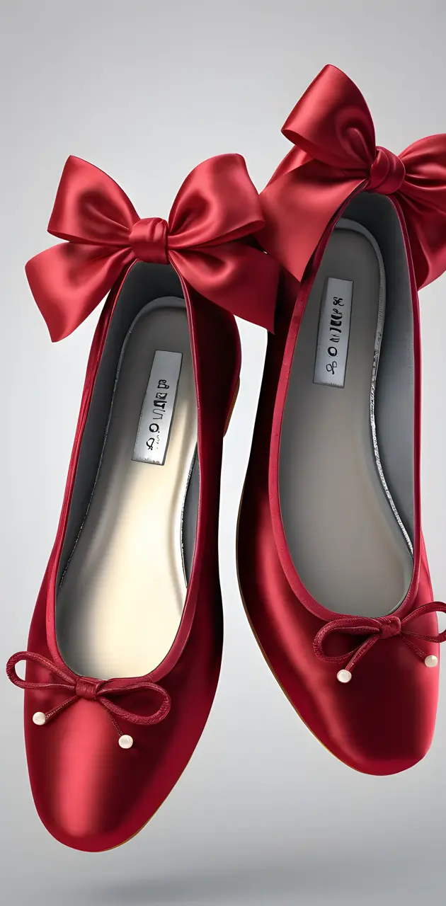 red ladies footwear