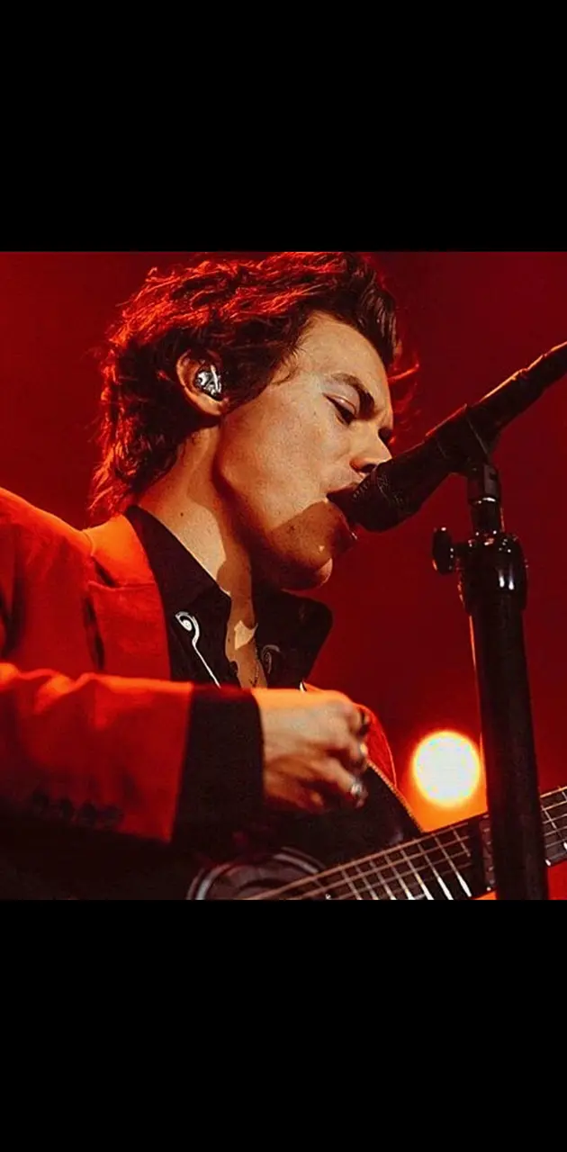 Harry Styles In Red