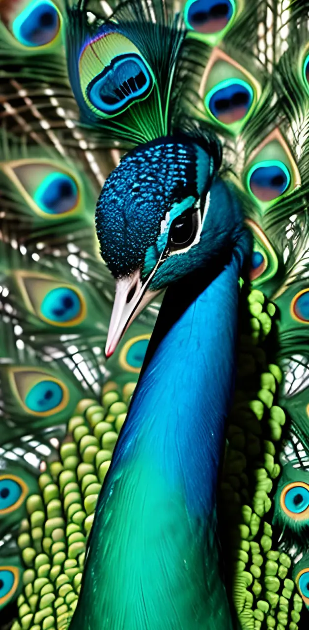 3D Peacock