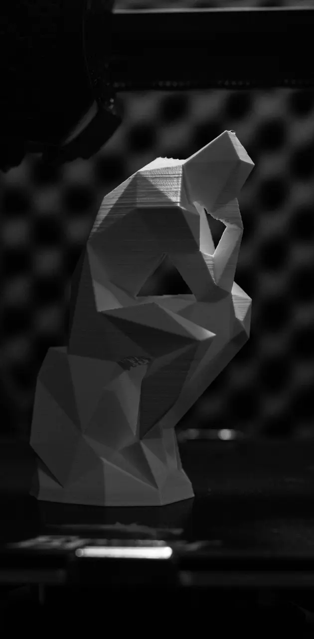 Dark Sculpture Origami