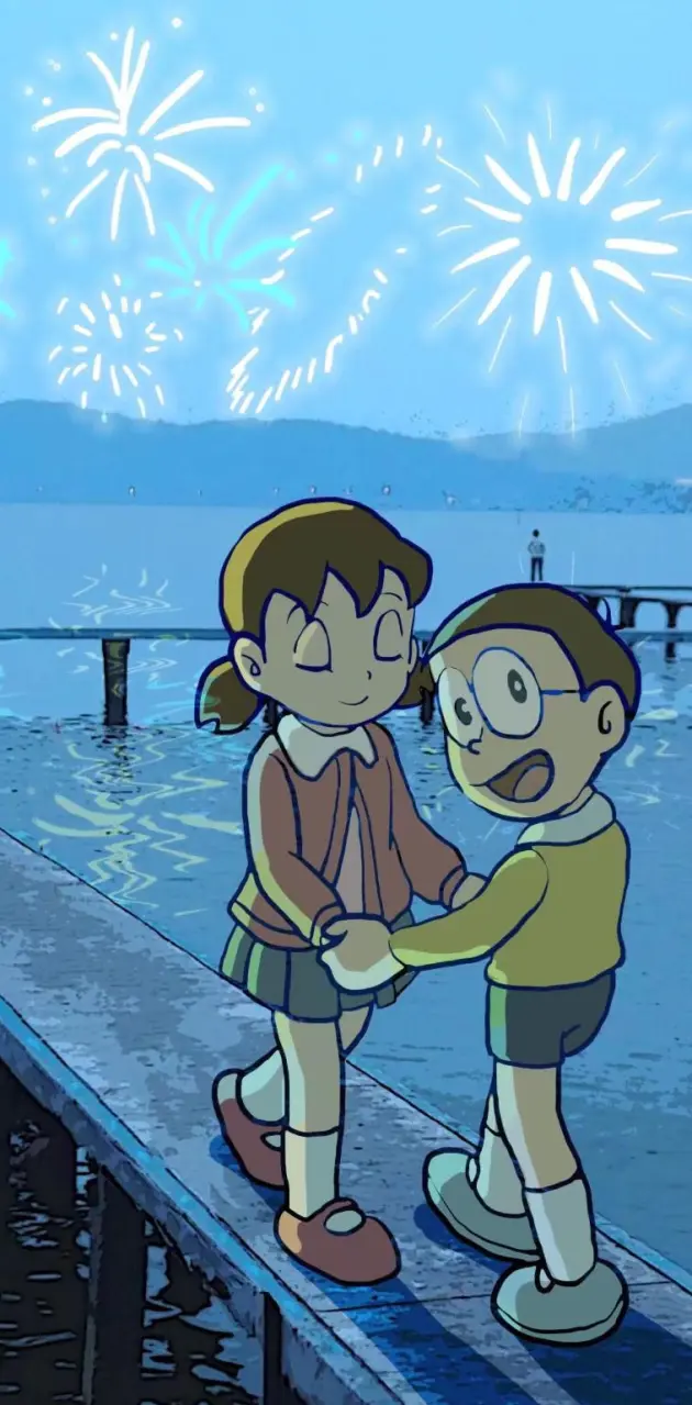 Nobita and sizuka