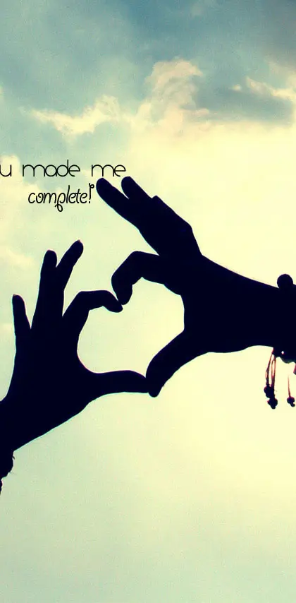 You Make Me Complete