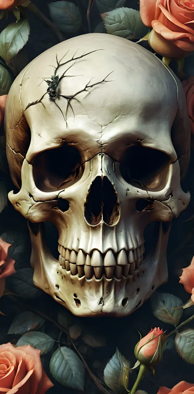 Dianna spooky skull