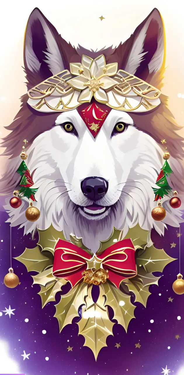 Father wolf Christmas