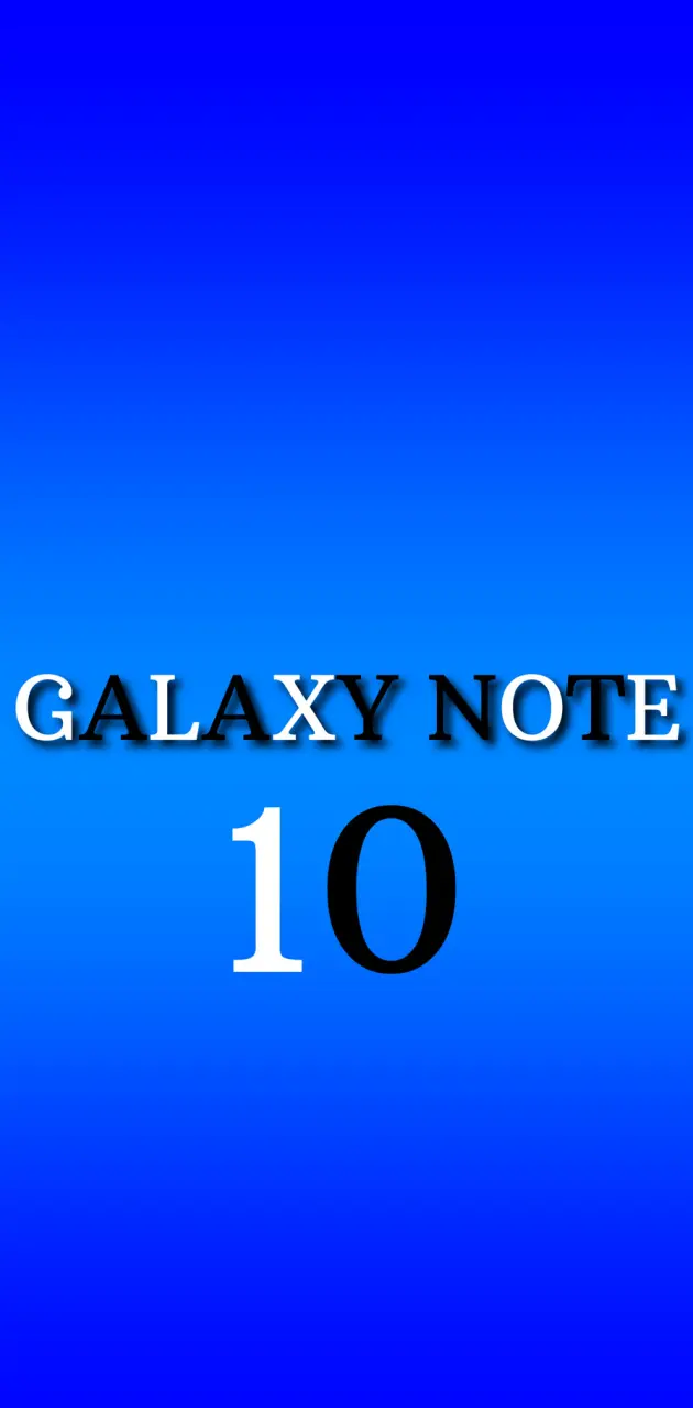 Galaxy note 10 blue