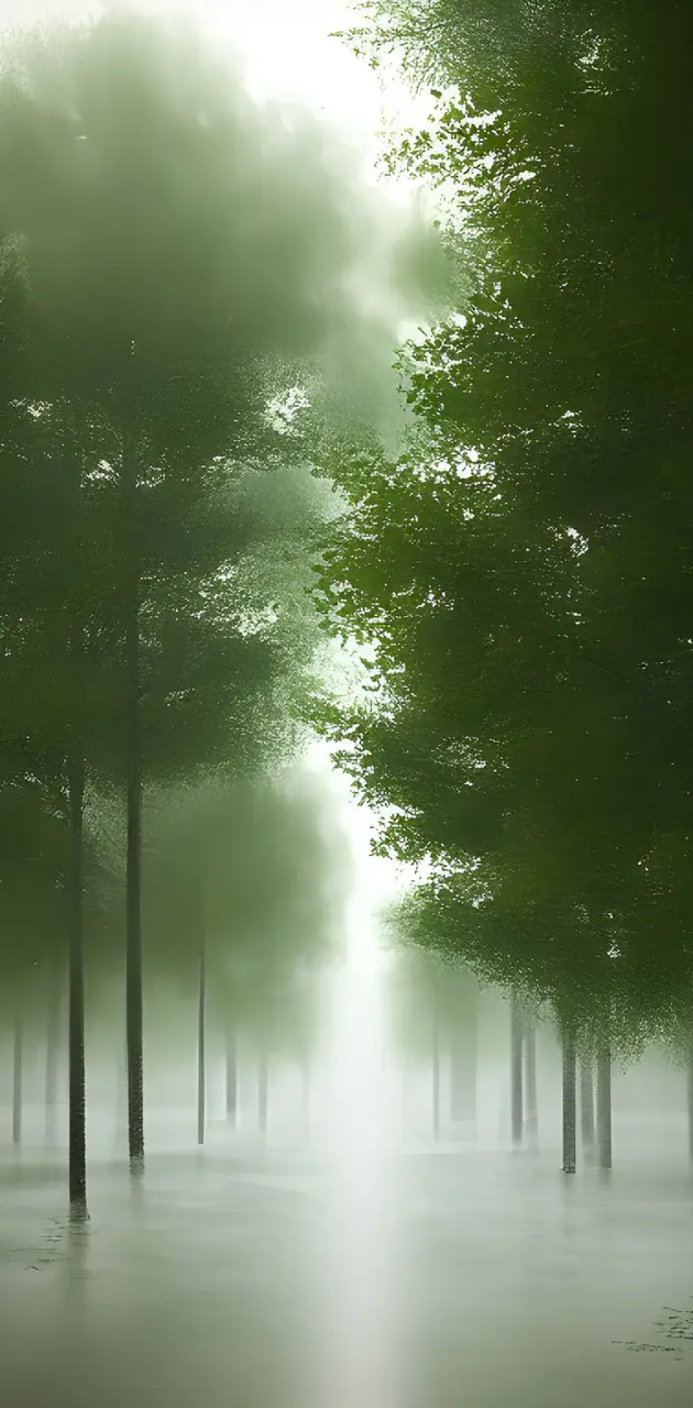 Raining forest