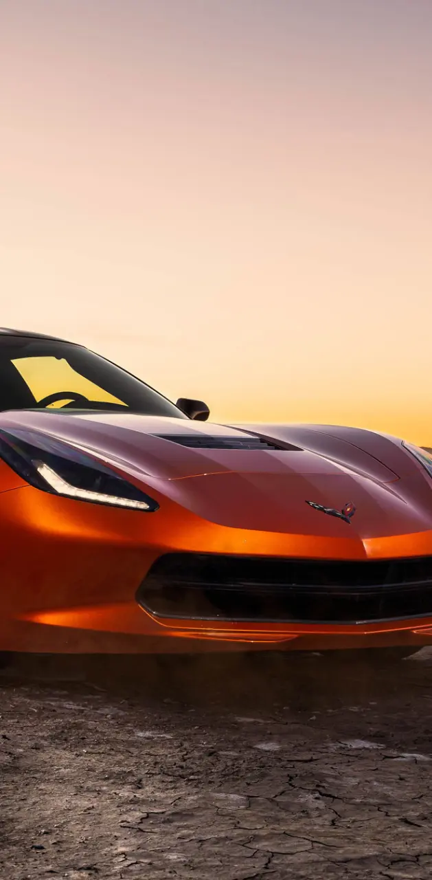 Orange corvette