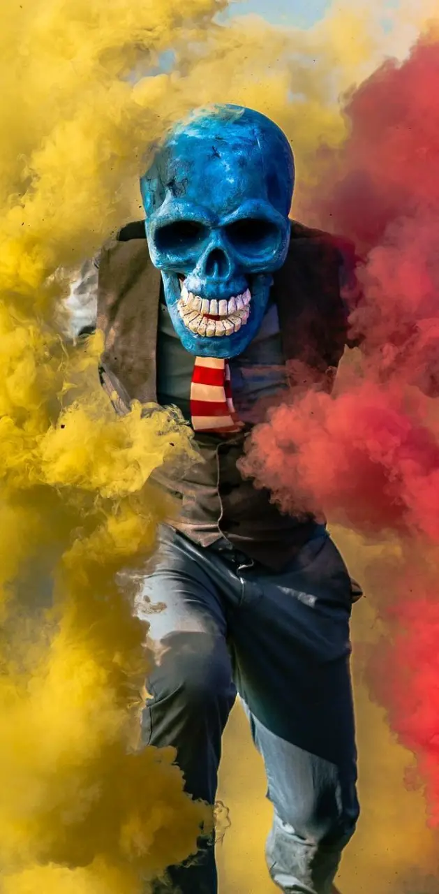 Skull smoke cool